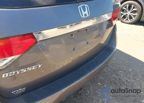 2014 Honda Odyssey Ex-L from USA, damaged, VIN 5FNRL5H68EB135577
